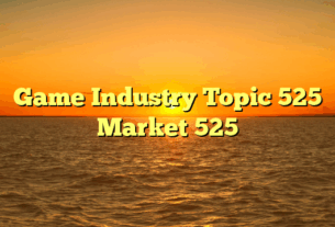 Game Industry Topic 525 Market 525