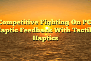 Competitive Fighting On PC: Haptic Feedback With Tactile Haptics