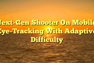 Next-Gen Shooter On Mobile: Eye-Tracking With Adaptive Difficulty