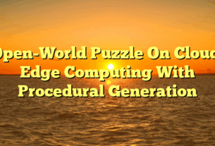 Open-World Puzzle On Cloud: Edge Computing With Procedural Generation