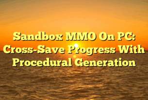 Sandbox MMO On PC: Cross-Save Progress With Procedural Generation