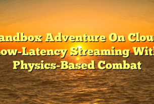 Sandbox Adventure On Cloud: Low-Latency Streaming With Physics-Based Combat