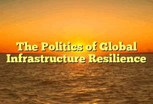 The Politics of Global Infrastructure Resilience