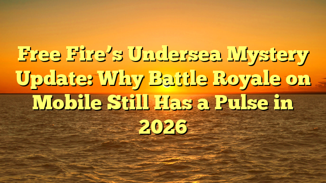 Free Fire’s Undersea Mystery Update: Why Battle Royale on Mobile Still Has a Pulse in 2026